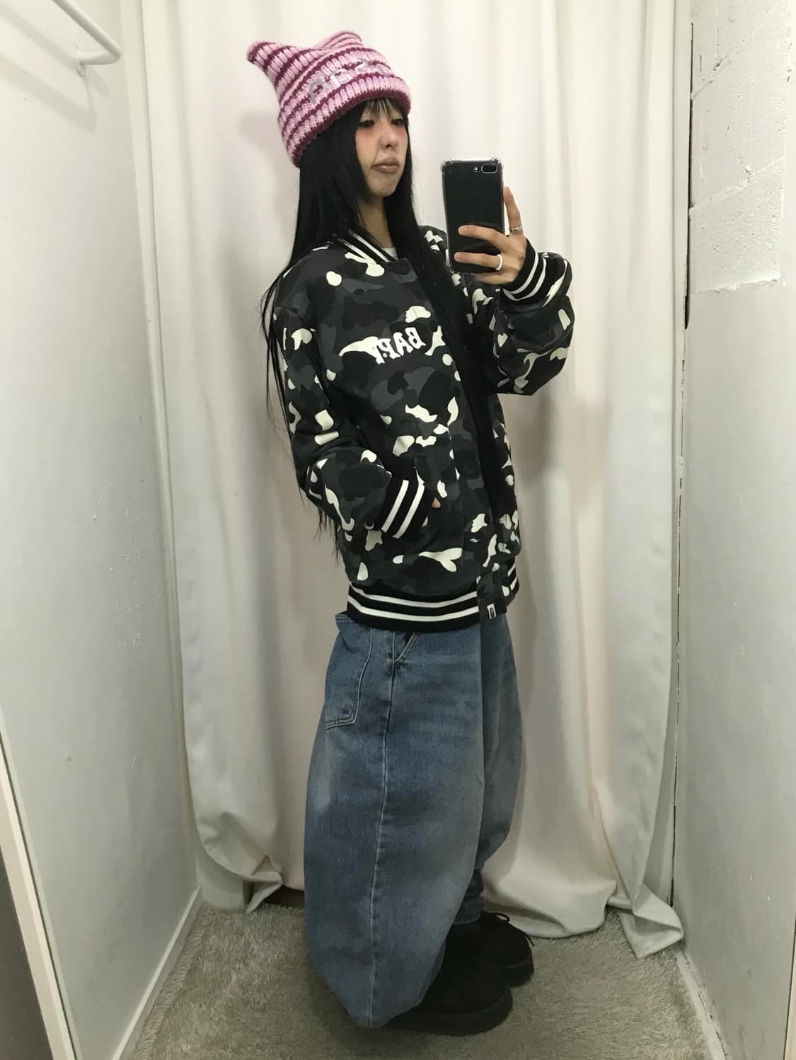 Bape City Camouflage Varsity Jacket 상품이미지4