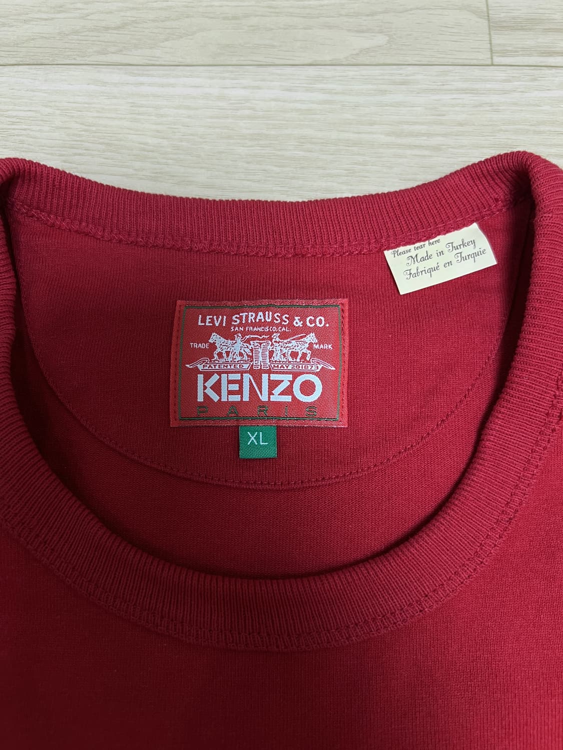 리바이스 x 겐조 콜라보 반팔 티셔츠 상품이미지3