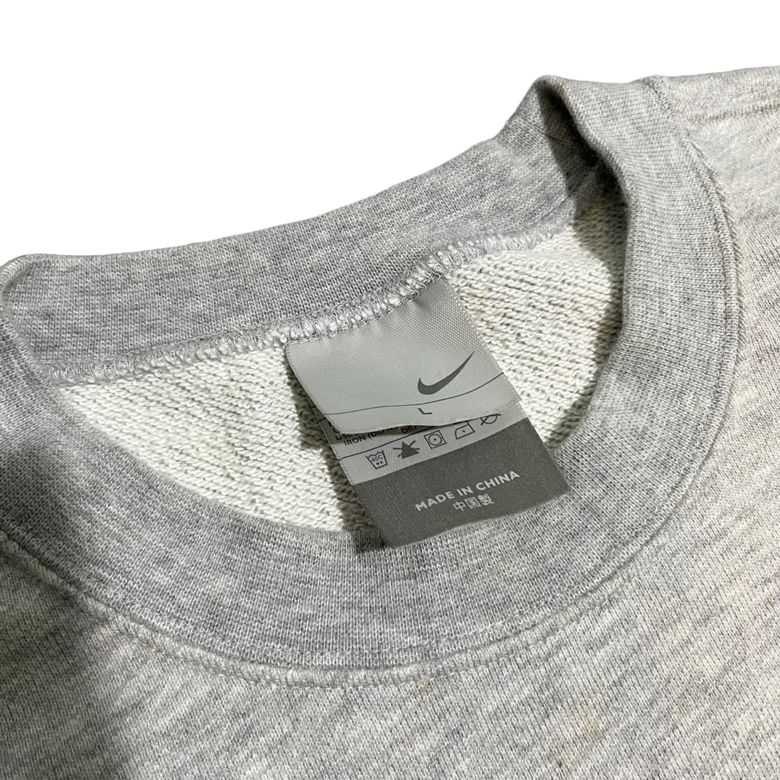 [L] NIKE 00s 후리스 빅로고 맨투맨 상품이미지6
