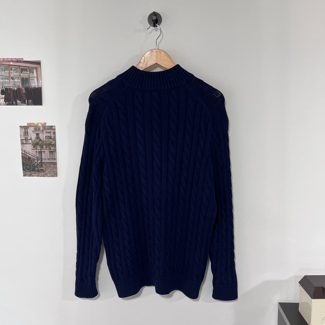 [L] 폴로 랄프로렌 꽈배기 니트 하프집업 상품이미지3