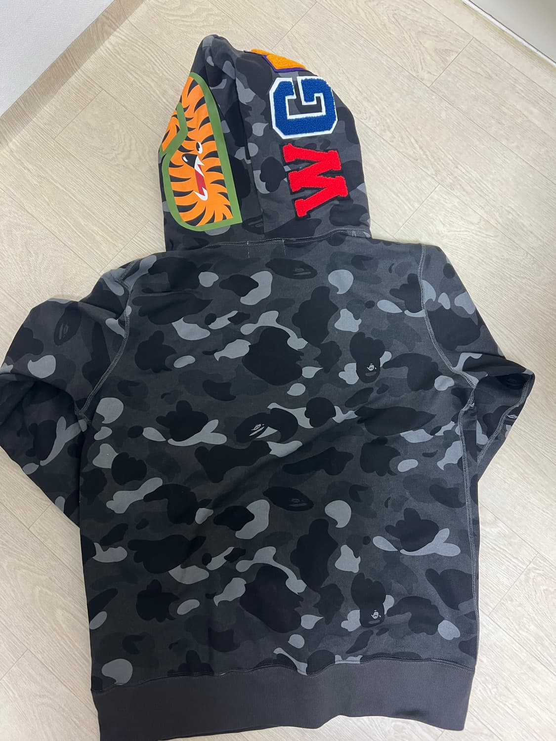 베이프 흑계 후드집업 / M 상품이미지2