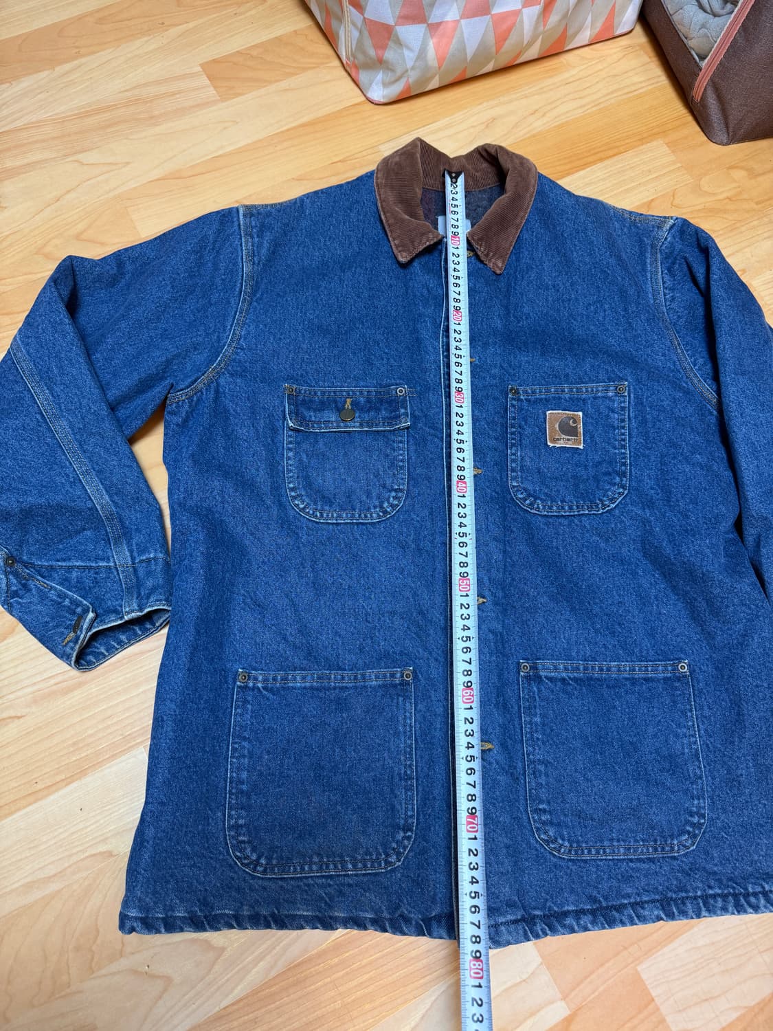 빈티지 칼하트 데님 커버올 초어자켓 105이상 상품이미지7