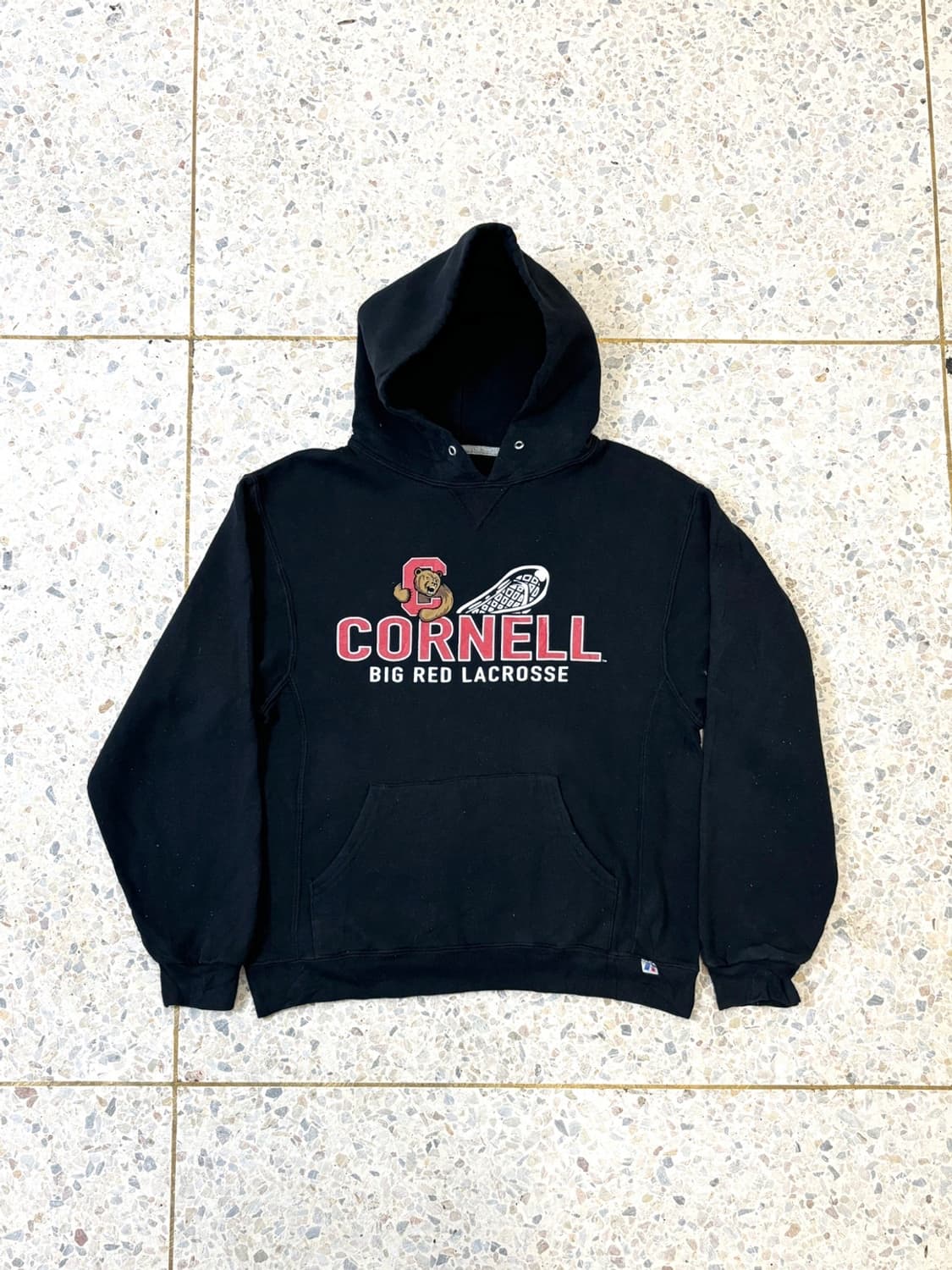 00‘s 러셀 후드티 블랙 상품이미지4