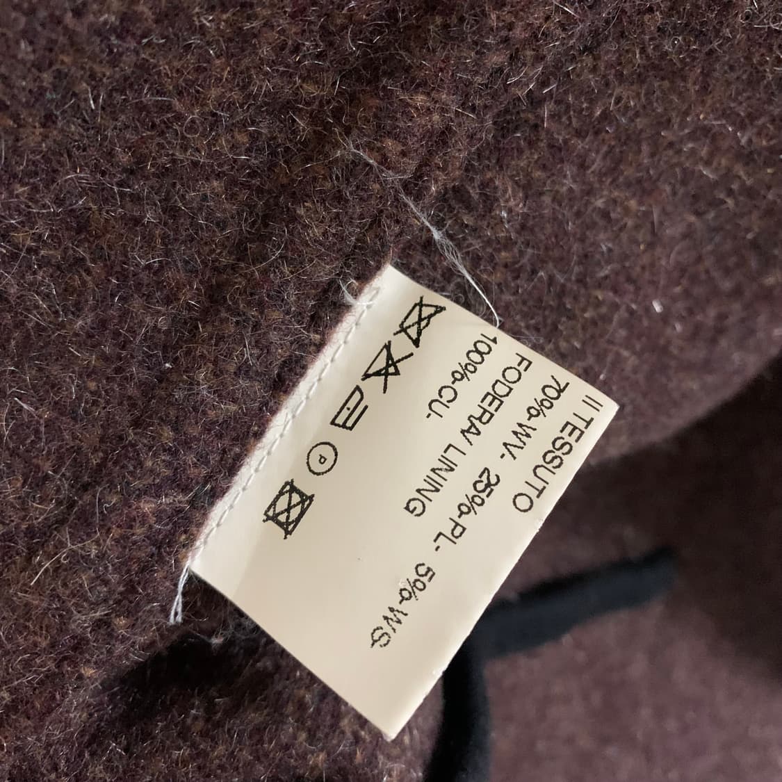 vivienne westwood 드레이핑 울 코트 상품이미지10