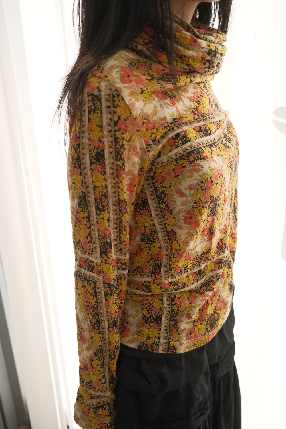 Cawl neck top 상품이미지5