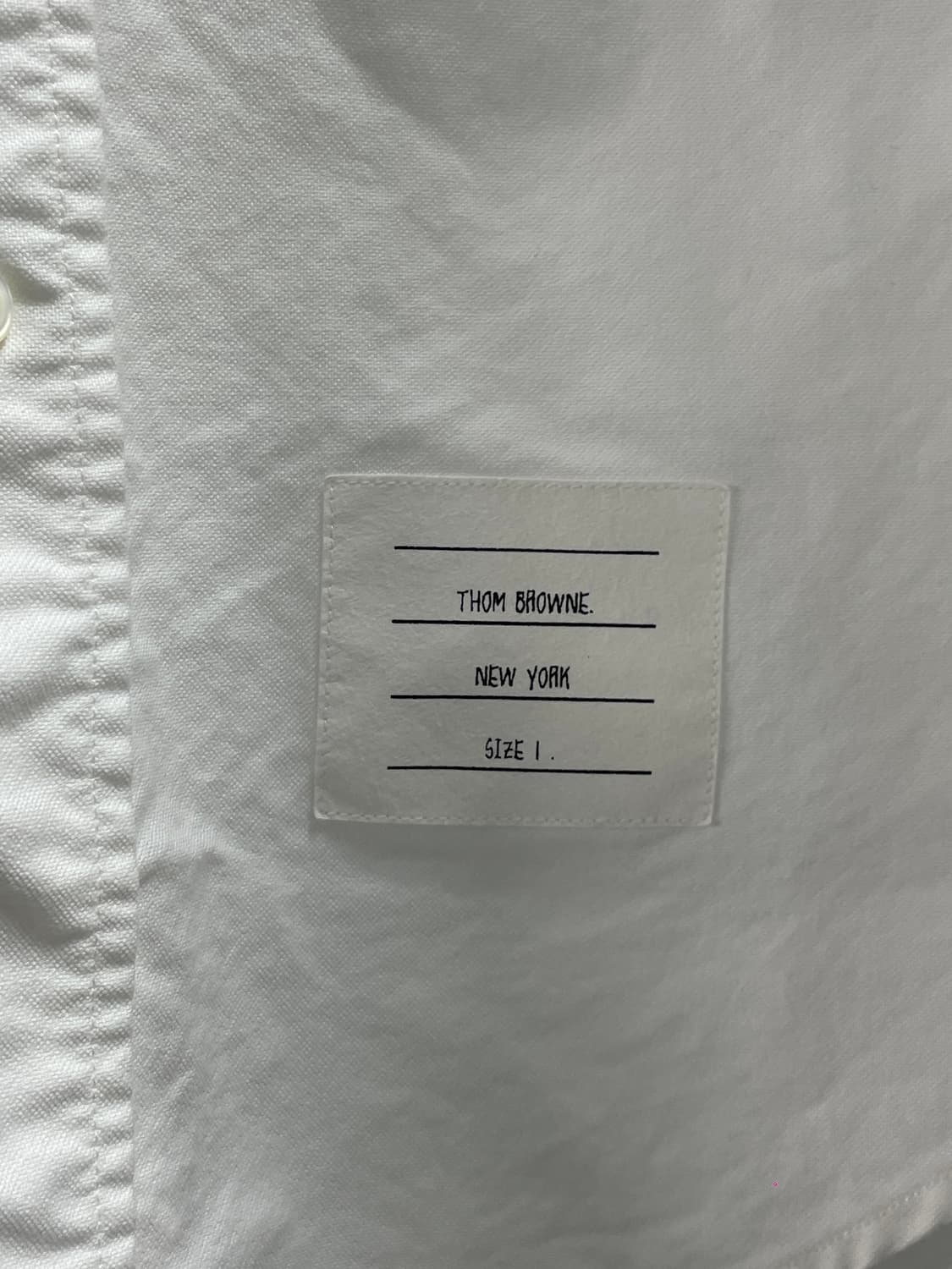 톰브라운 삼선 암밴드 옥스포드 셔츠 (on.722) 상품이미지4