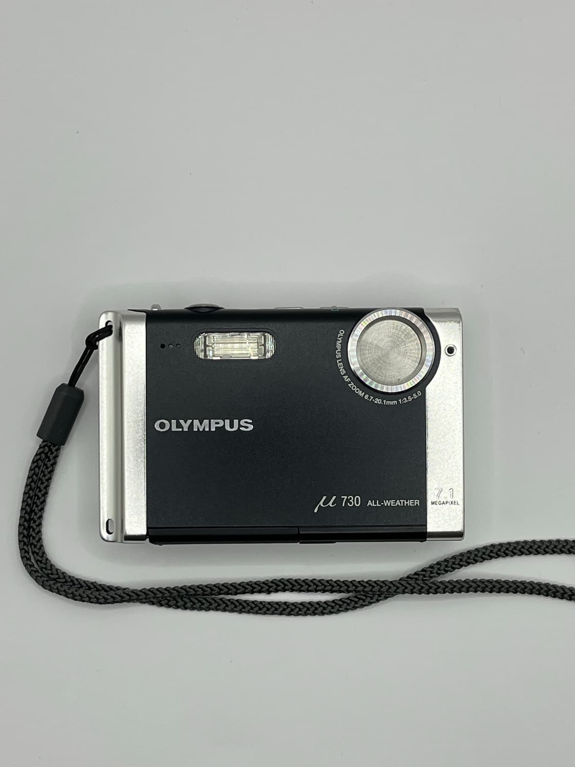 Olympus mju 730 크리에이티브 블랙 한정판 디지털 카메라 상품이미지1
