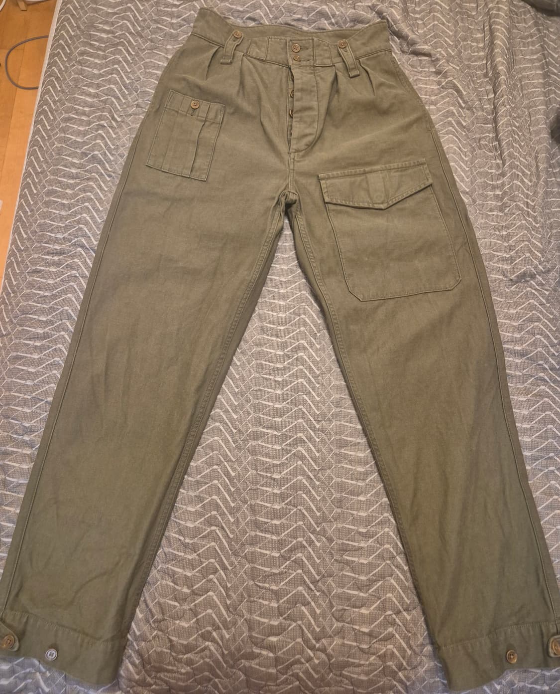 나이젤카본 아미 카고팬츠/올리브/30  상품이미지2