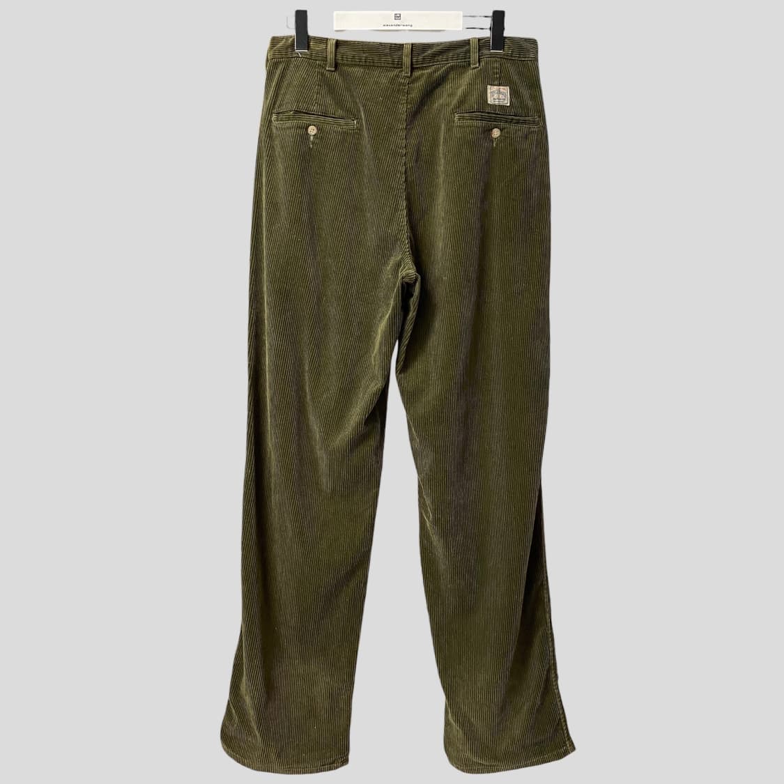 (34)90s 폴로랄프로렌 투턱 코듀로이 팬츠 USA 상품이미지5