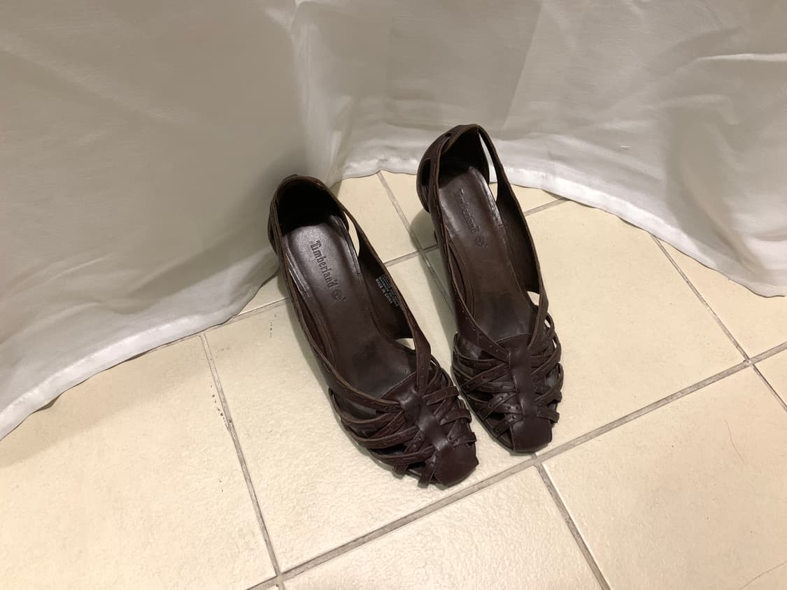 Timberland leather wedge heel 상품이미지2