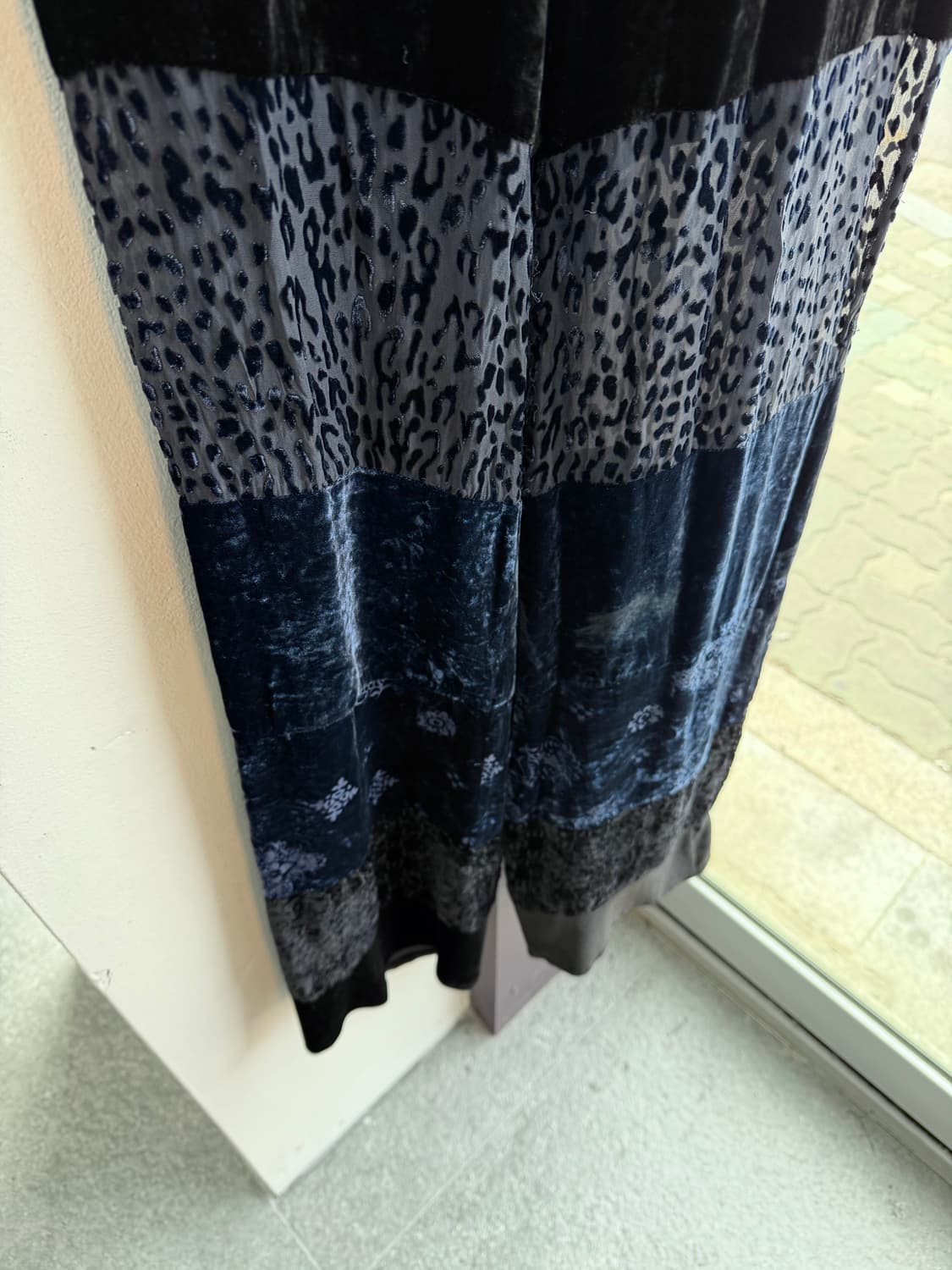 38/ 구찌 1997FW 톰포드 런웨이 벨벳 패치워크 팬츠 상품이미지7