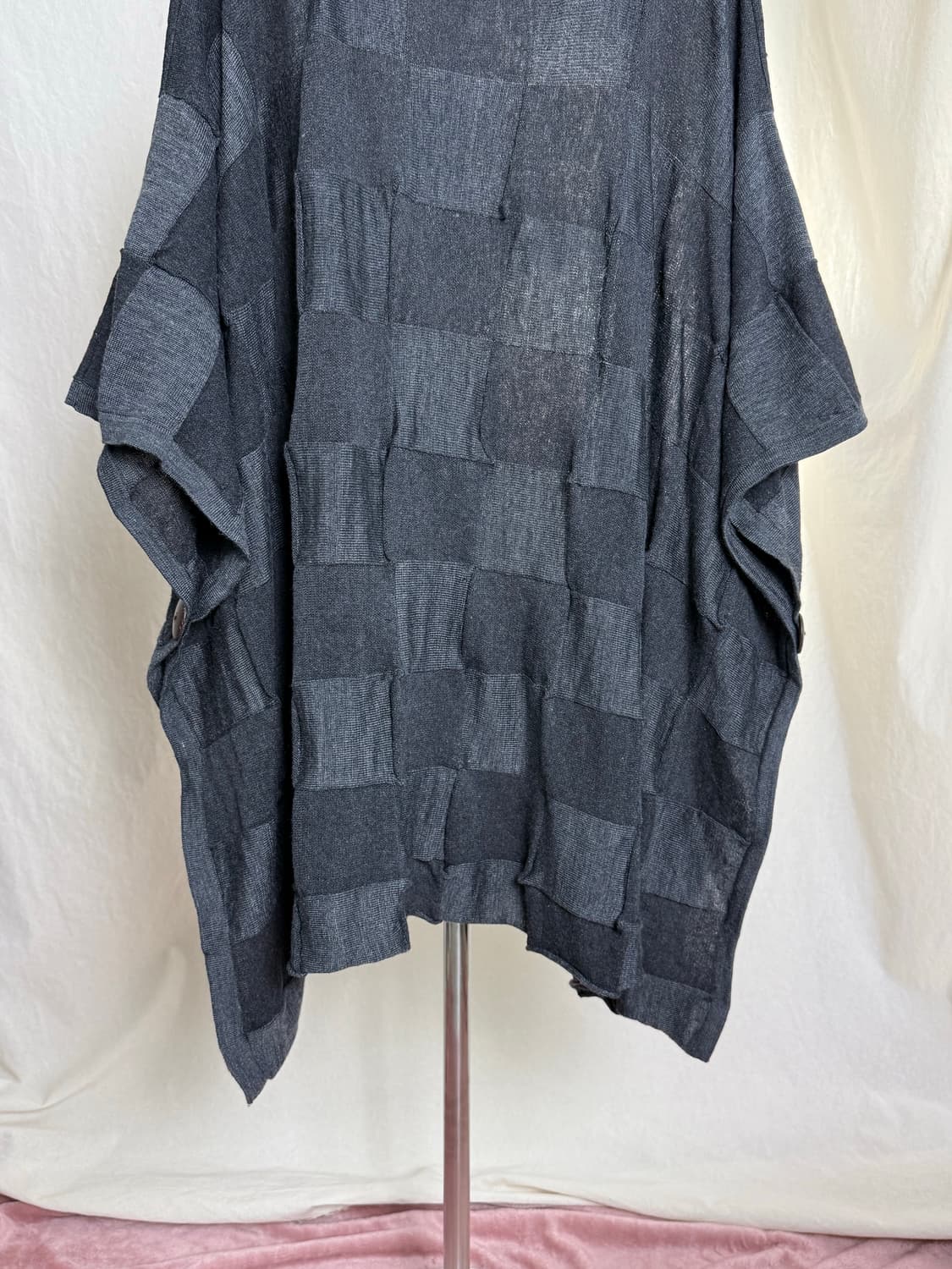 Koibito Misaki 루즈핏 니트 케이프 상품이미지6