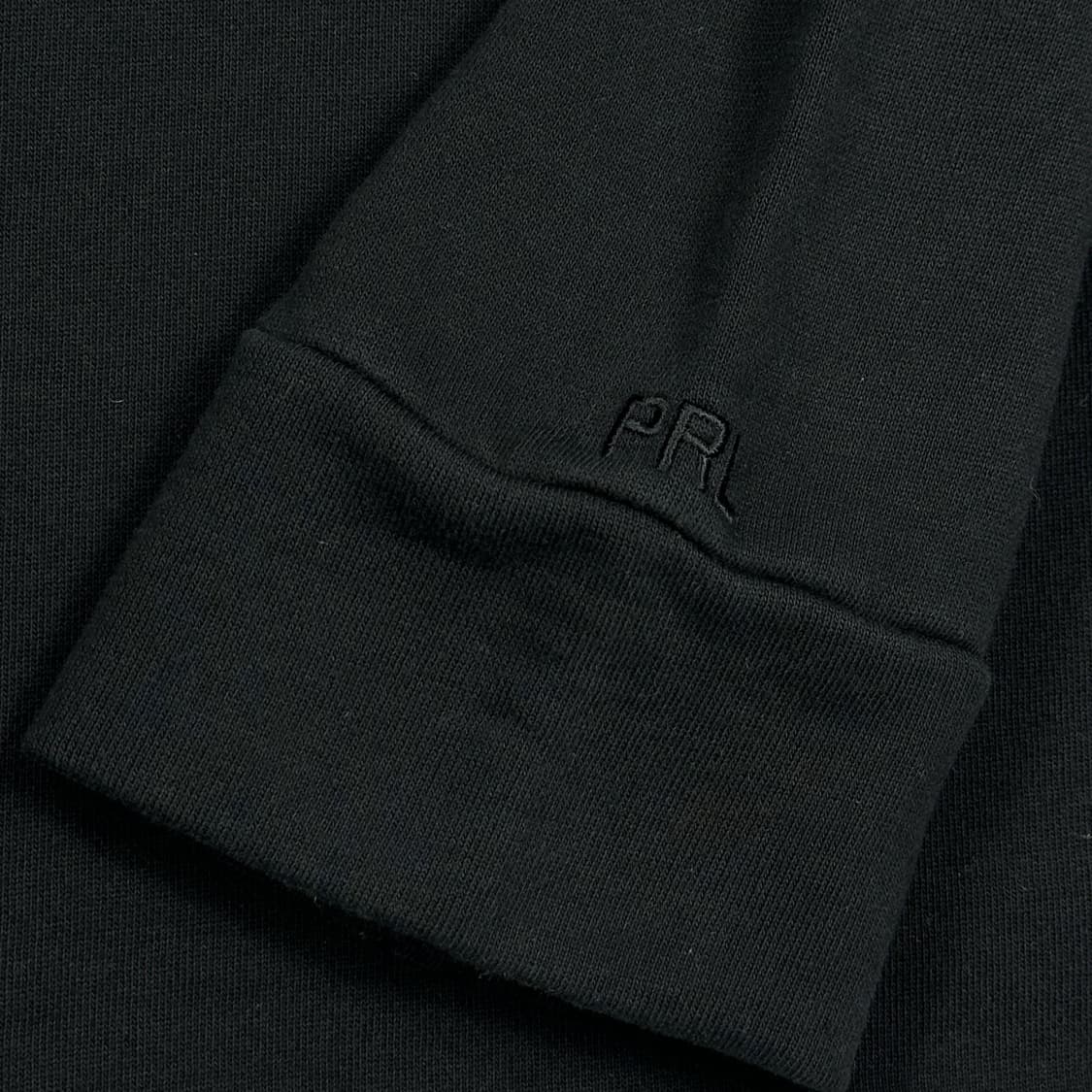 폴로 랄프로렌 미니멀 하프넥 맨투맨 블랙 L 상품이미지6