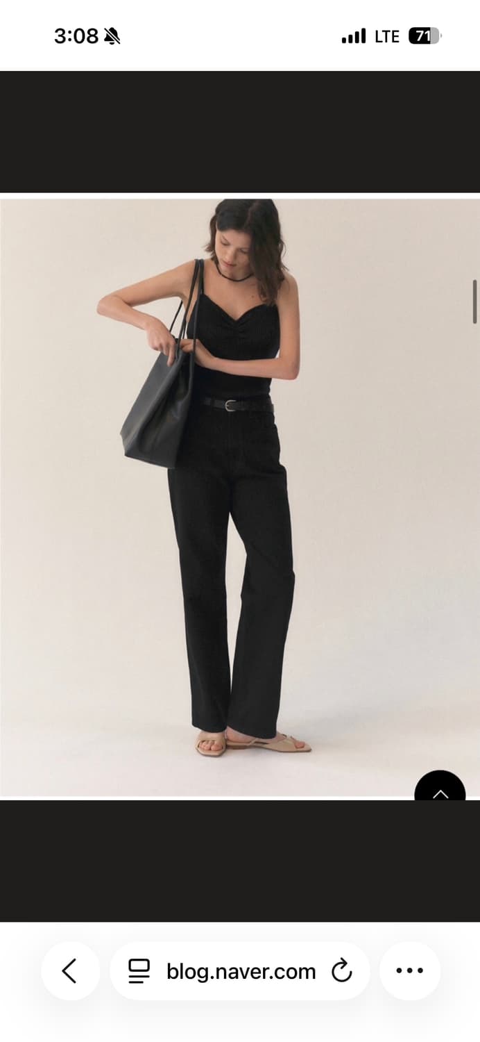 sie 포유온 에코레더 숄더백 상품이미지8