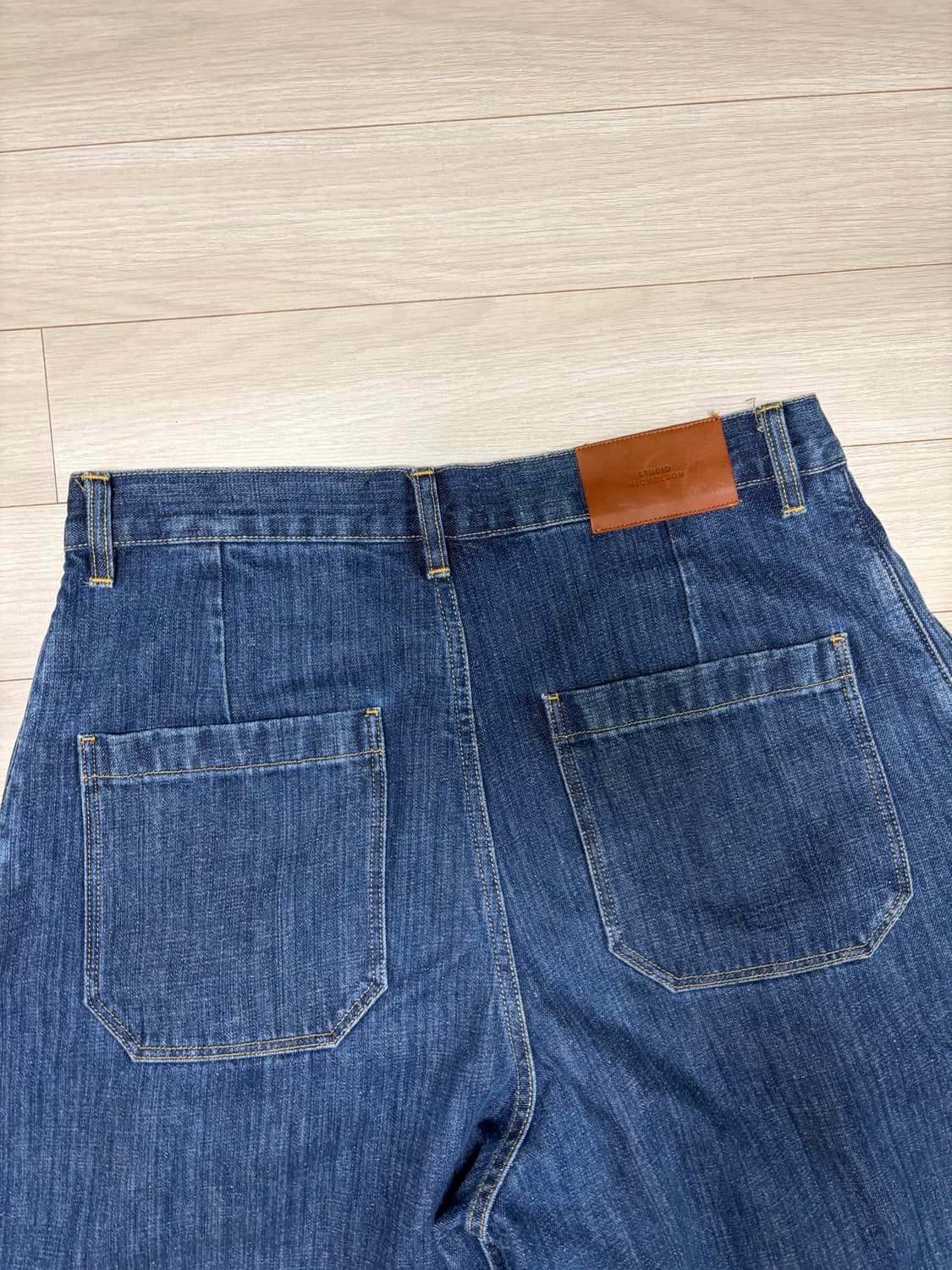 스튜디오 니콜슨 워시드 데님팬츠 M 상품이미지6