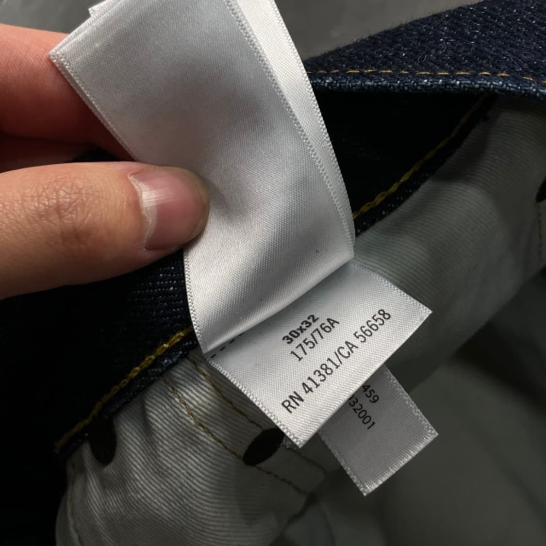 30 폴로 진청 데님 팬츠 상품이미지4