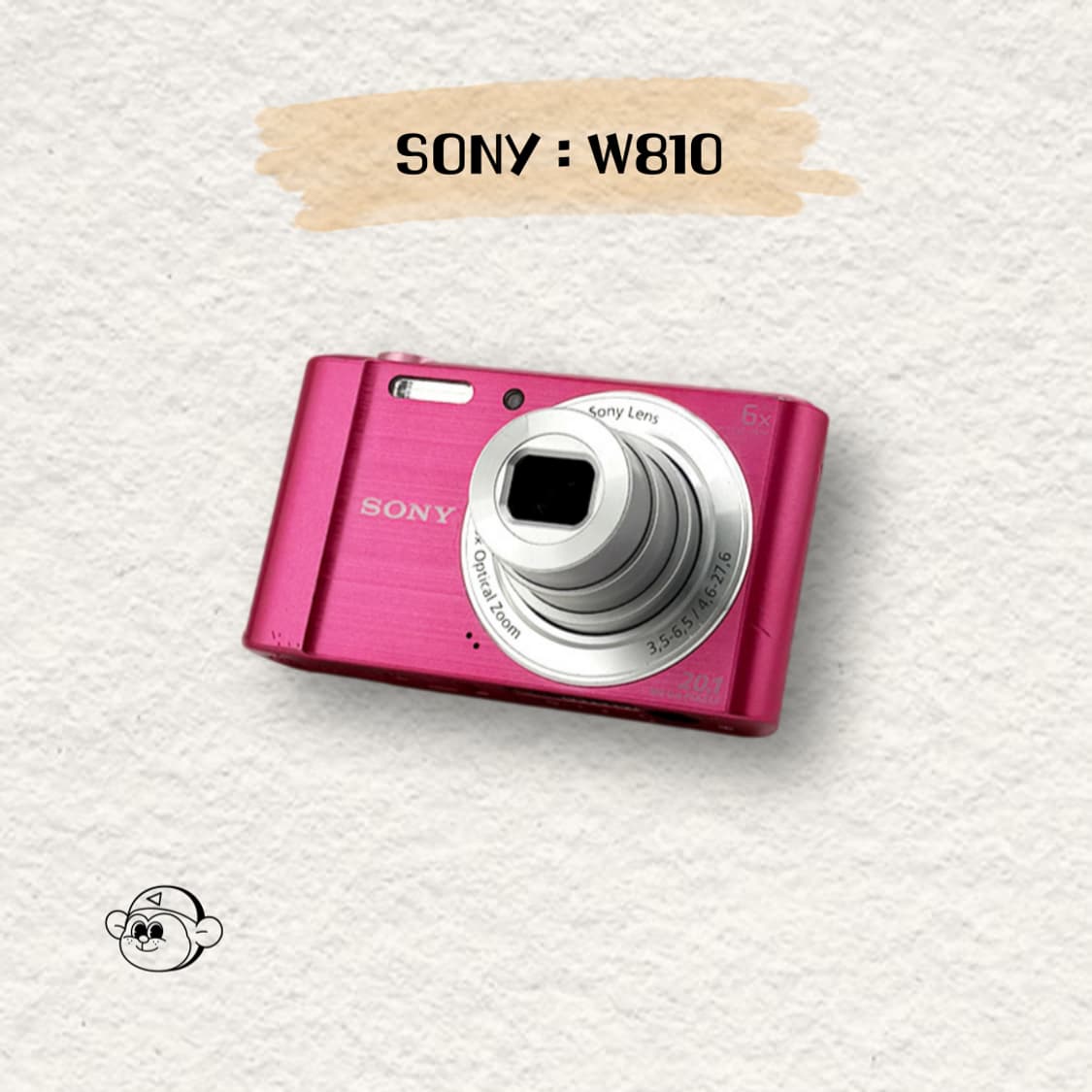 아이브 레이님 Pick! 소니 SONY W810 핑크 디지털 카메라 상품이미지1