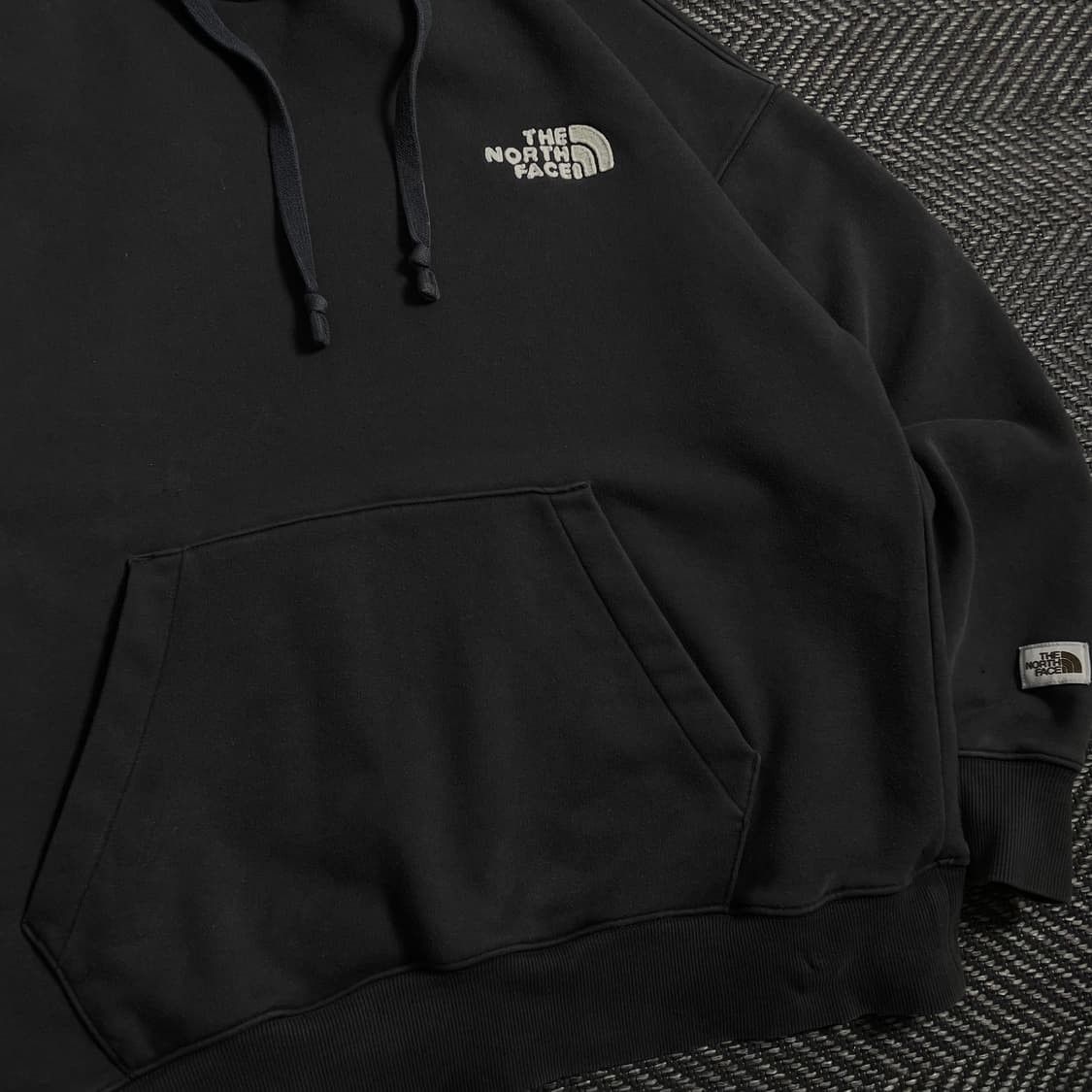노스페이스 스몰로고 박시핏 후드 티셔츠y 4287 상품이미지4