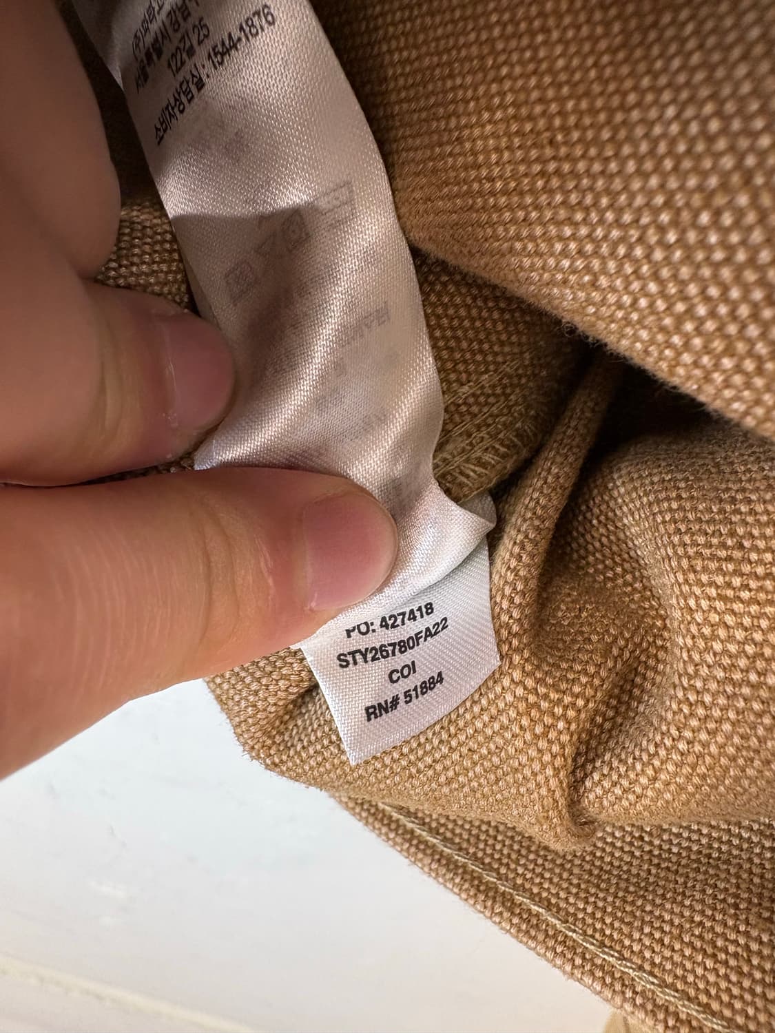 파타고니아 아이언 포지 햄프 캔버스 랜치 자켓 상품이미지7