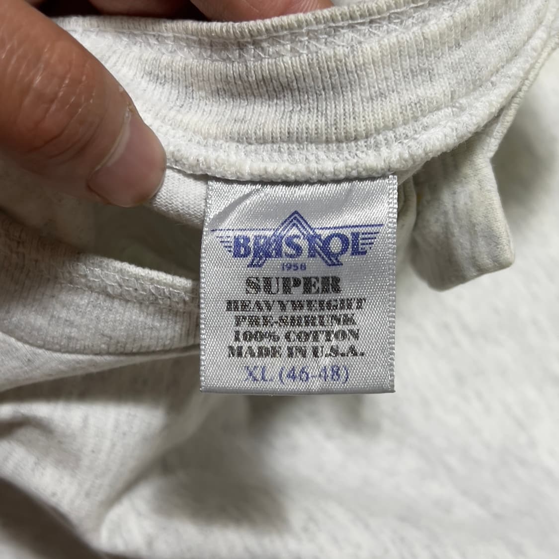 USA 90s The beatles Og 헨리넥 롱슬리브 상품이미지9