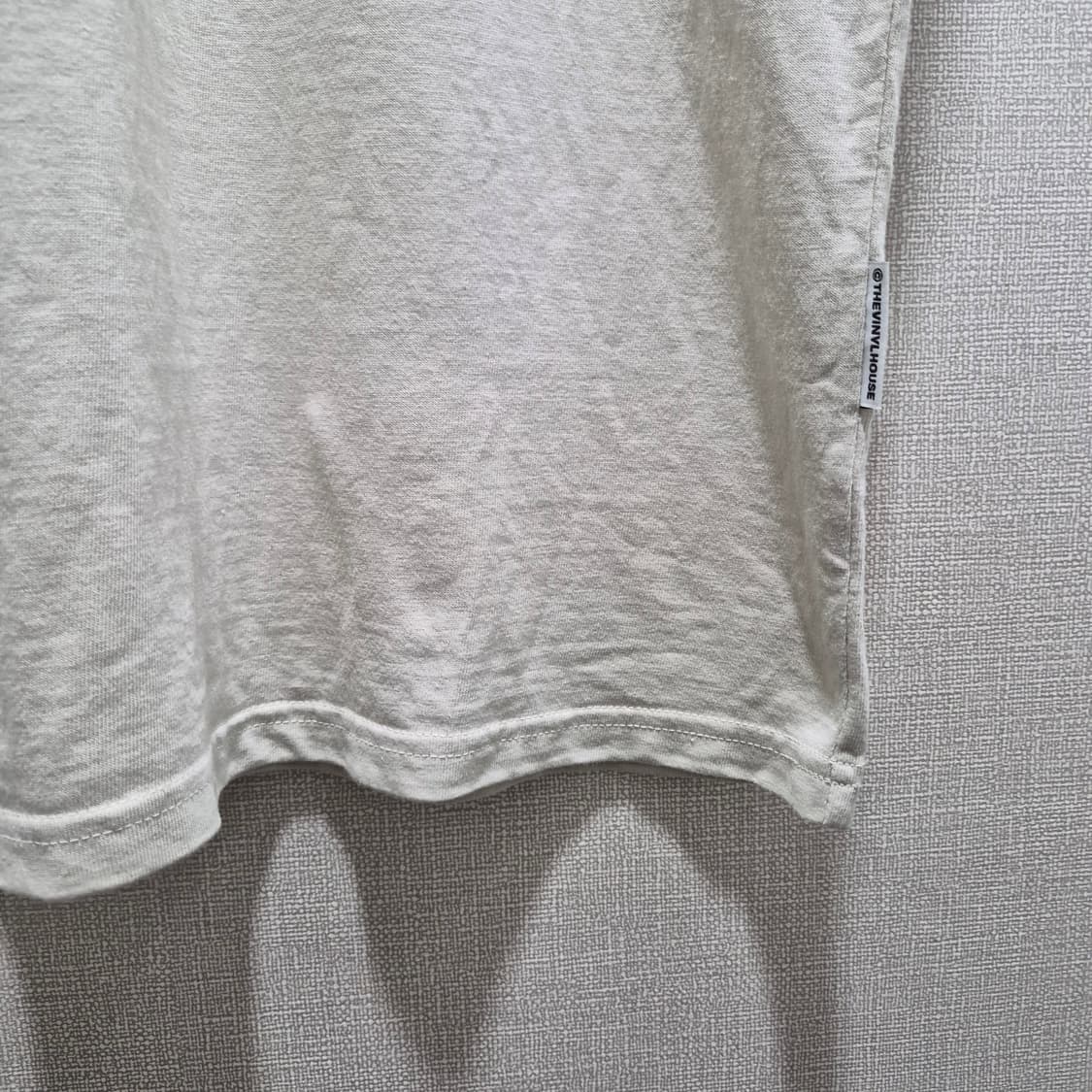 (L) 더바이닐하우스 래글런 링거 티셔츠 아이보리 상품이미지4