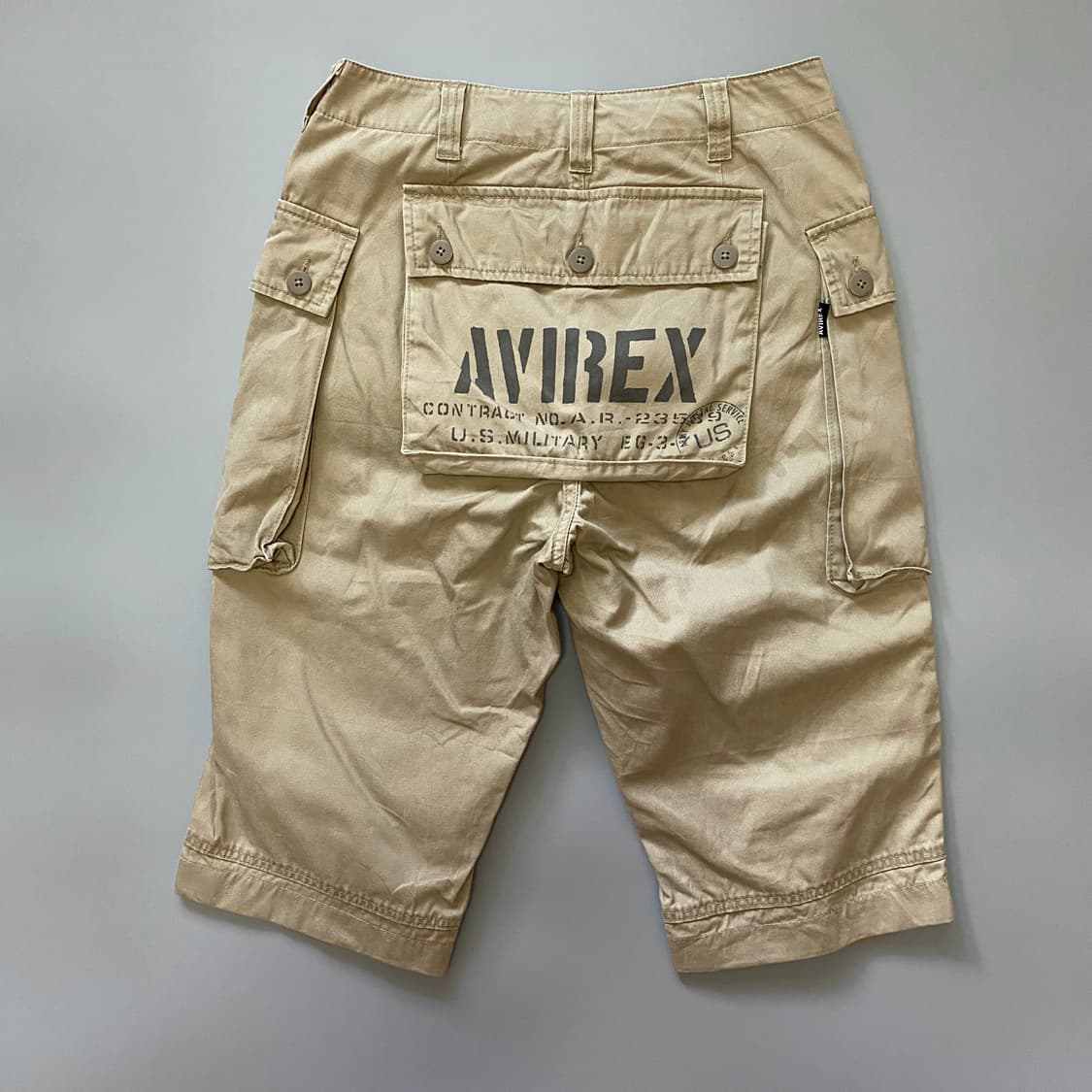 (S)Avirex 아비렉스 몽키 7부팬츠  상품이미지1