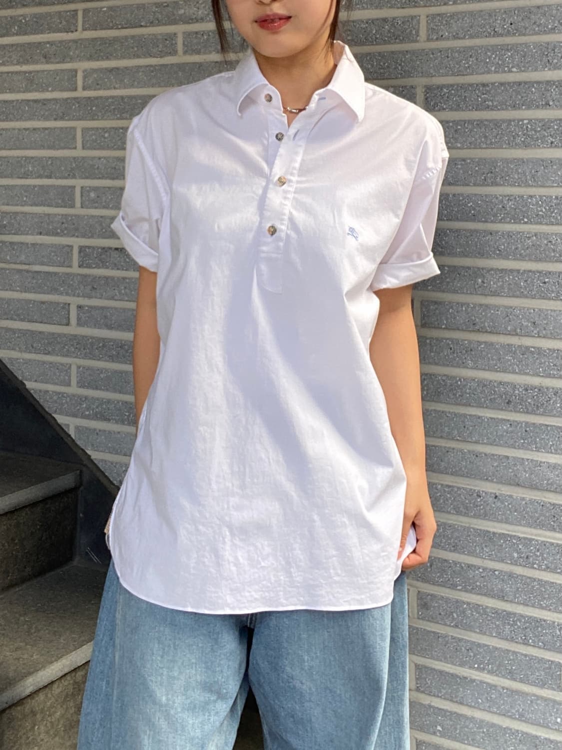 버버리 카라 티셔츠 상품이미지1