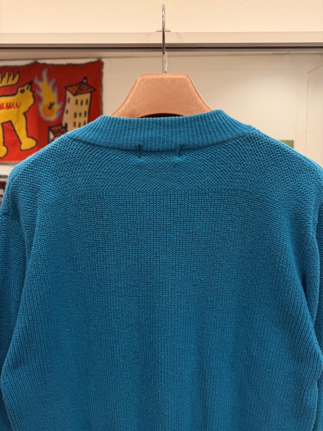90s Oshkosh 오시코시 5버튼 코만도 헨리넥 니트 스웨터 상품이미지7