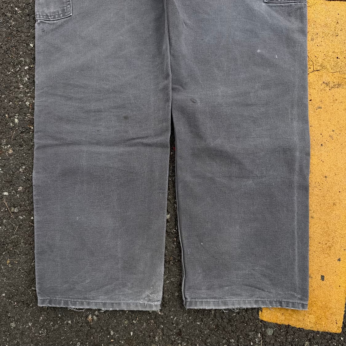 OG 칼하트 B01 GVL 더블니 카펜터 팬츠 상품이미지7