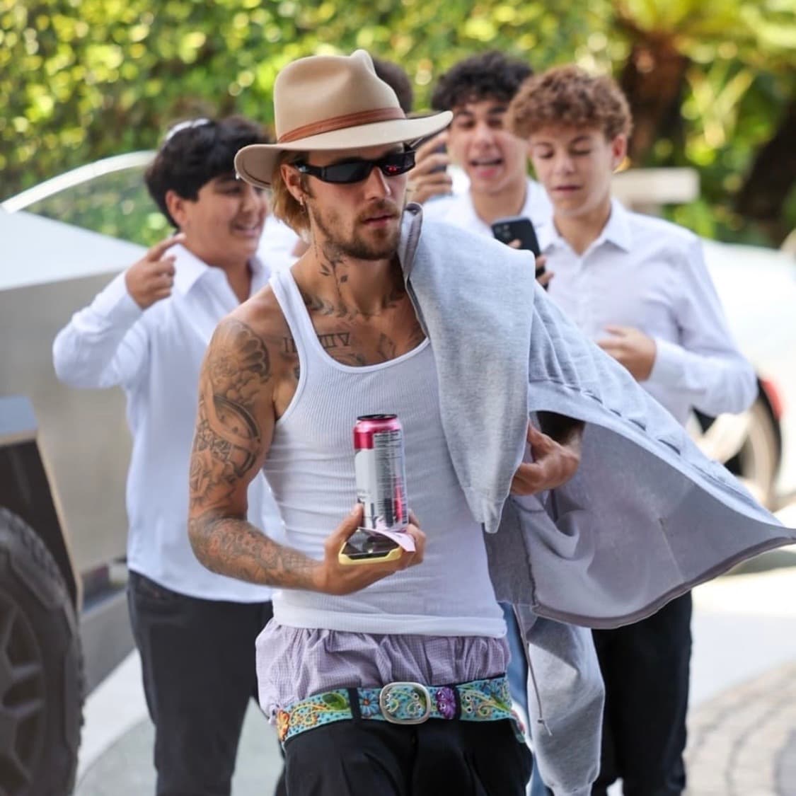 [XL] 90s 빈티지 러셀 후드집업 그레이 상품이미지1