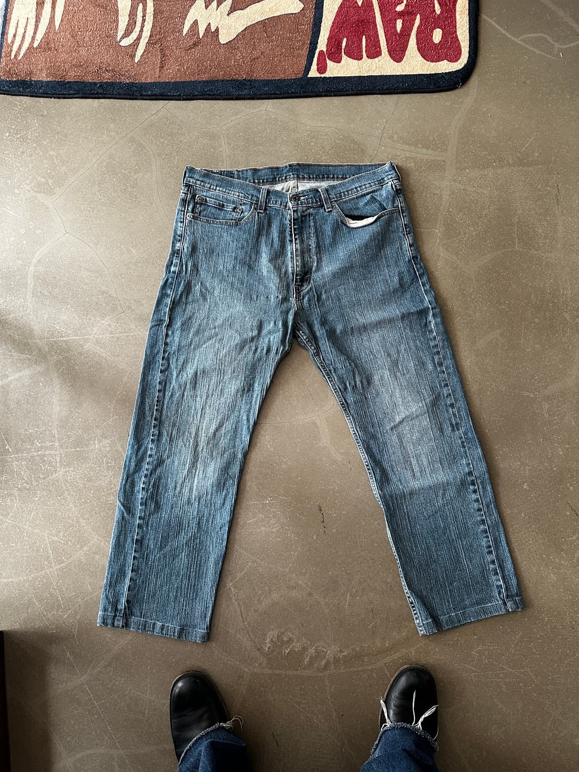 Levi’s 505 레귤러핏 데님 팬츠 (W36) 상품이미지3