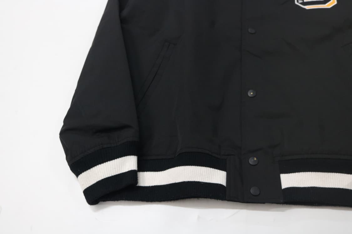 LAKOLE 라콜레 블랙 사우스 캐롤라이나 자수 바시티 자켓 M 상품이미지5