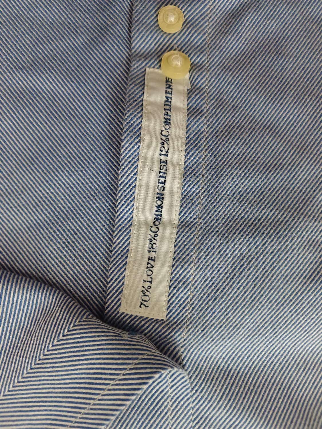 에트로 블루 사선 스트라이프 셔츠 상품이미지3