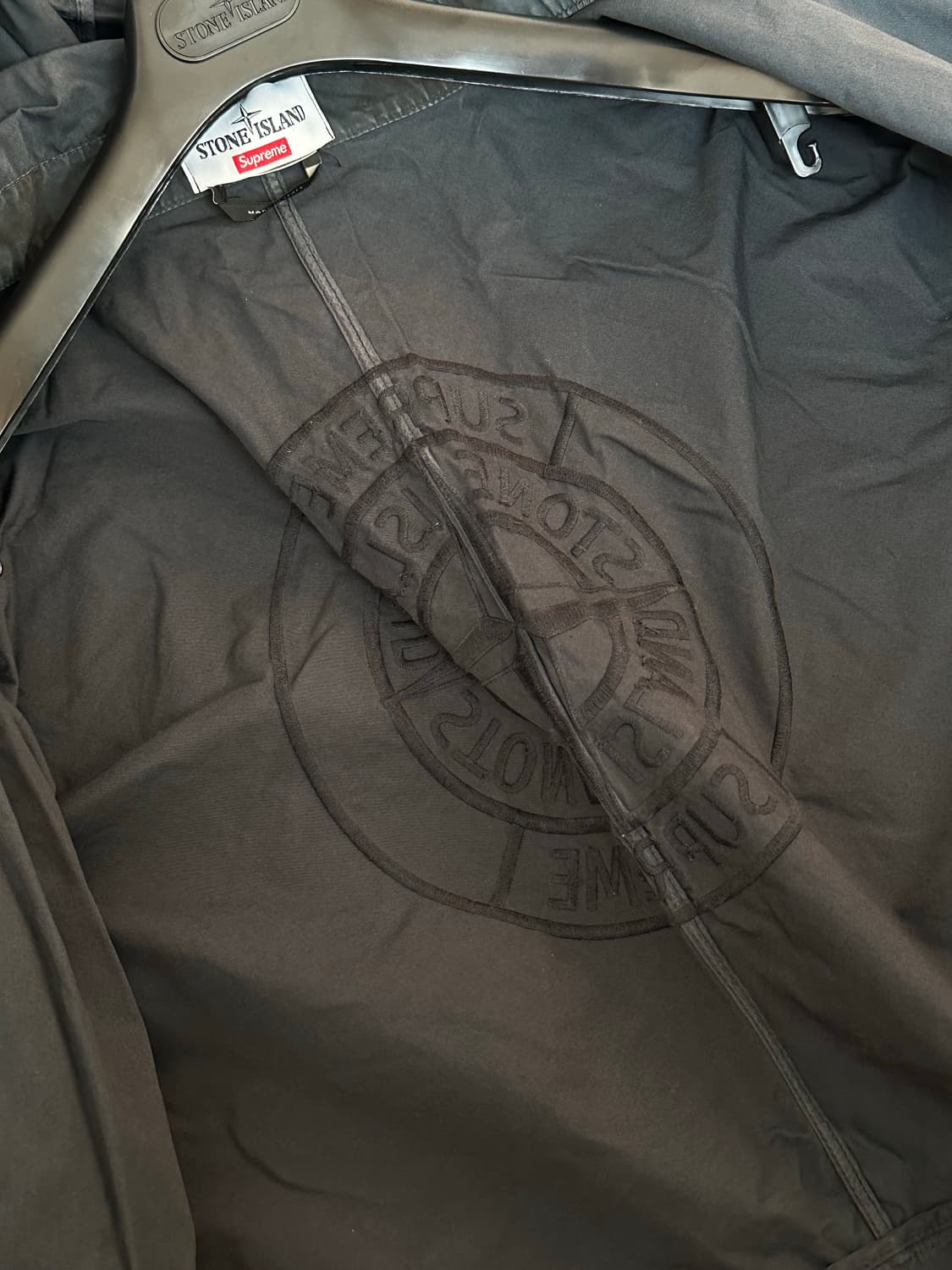 스톤아일랜드 x 슈프림 라이엇 마스크 카모 자켓 XL(105-110) 상품이미지4