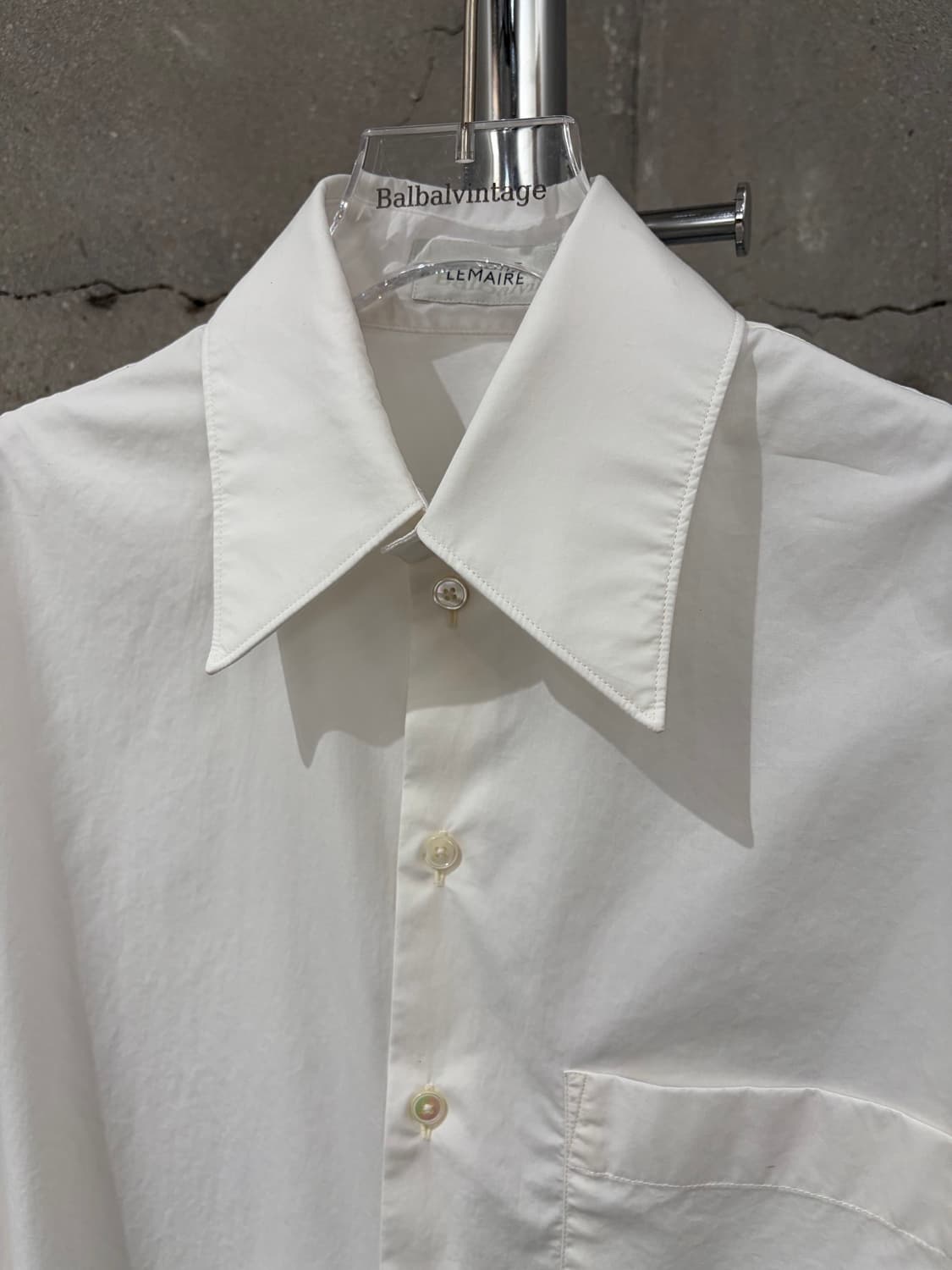 르메르 Lamaire Cotton Shirt 상품이미지4