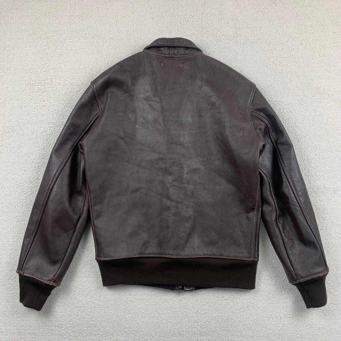 나카타 쇼텐 밀리터리 복각 A-2 레더 자켓  상품이미지2