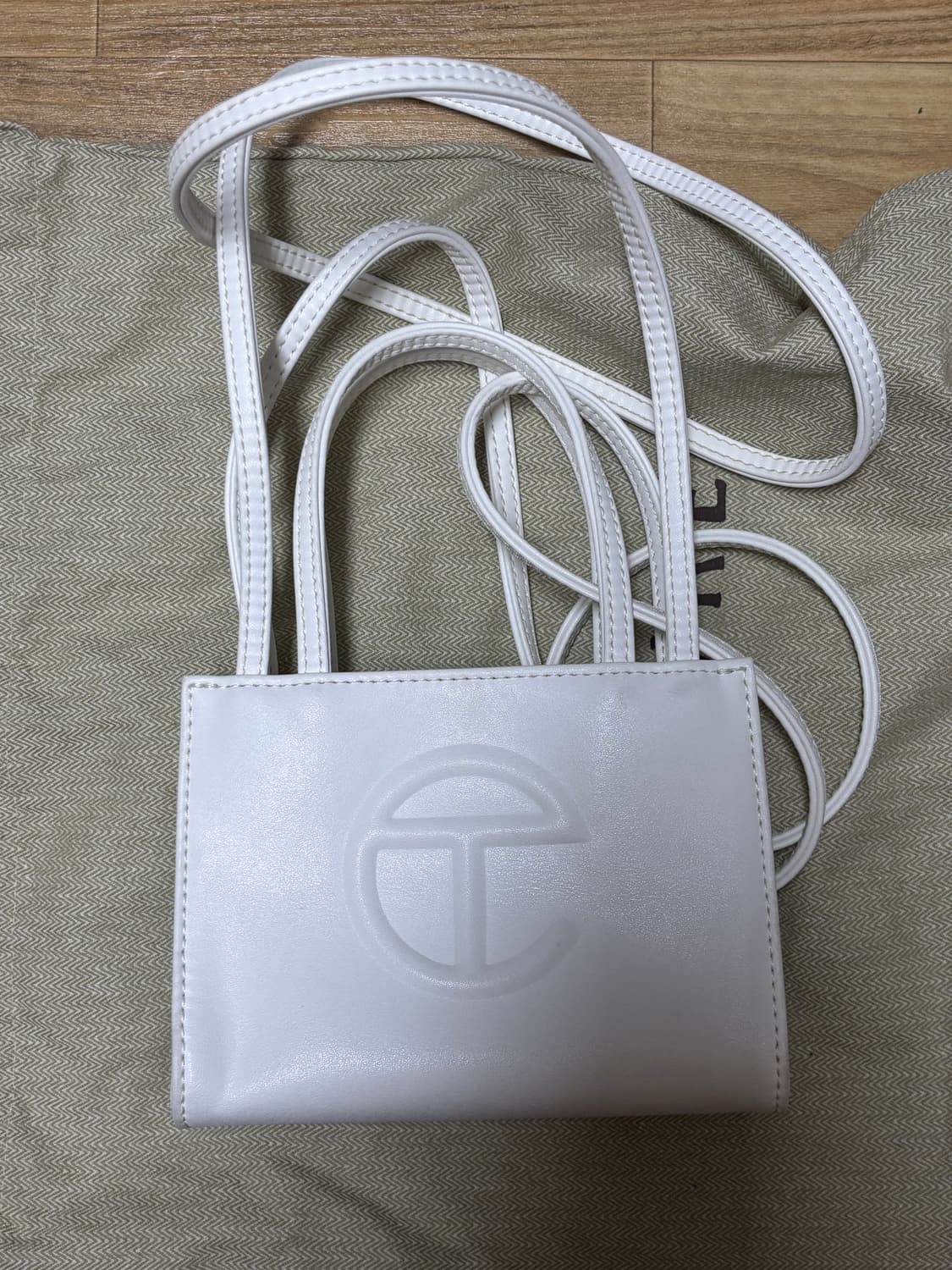 텔파 쇼핑백 스몰 화이트 상품이미지1