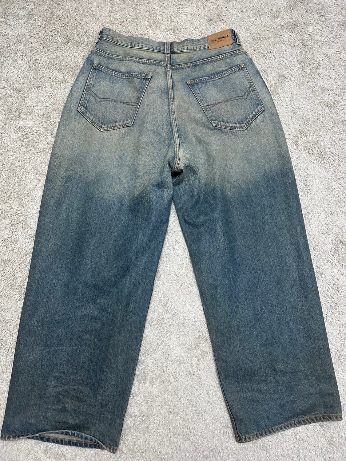 [M] 발렌시아가 코티드 라지배기 팬츠 상품이미지4