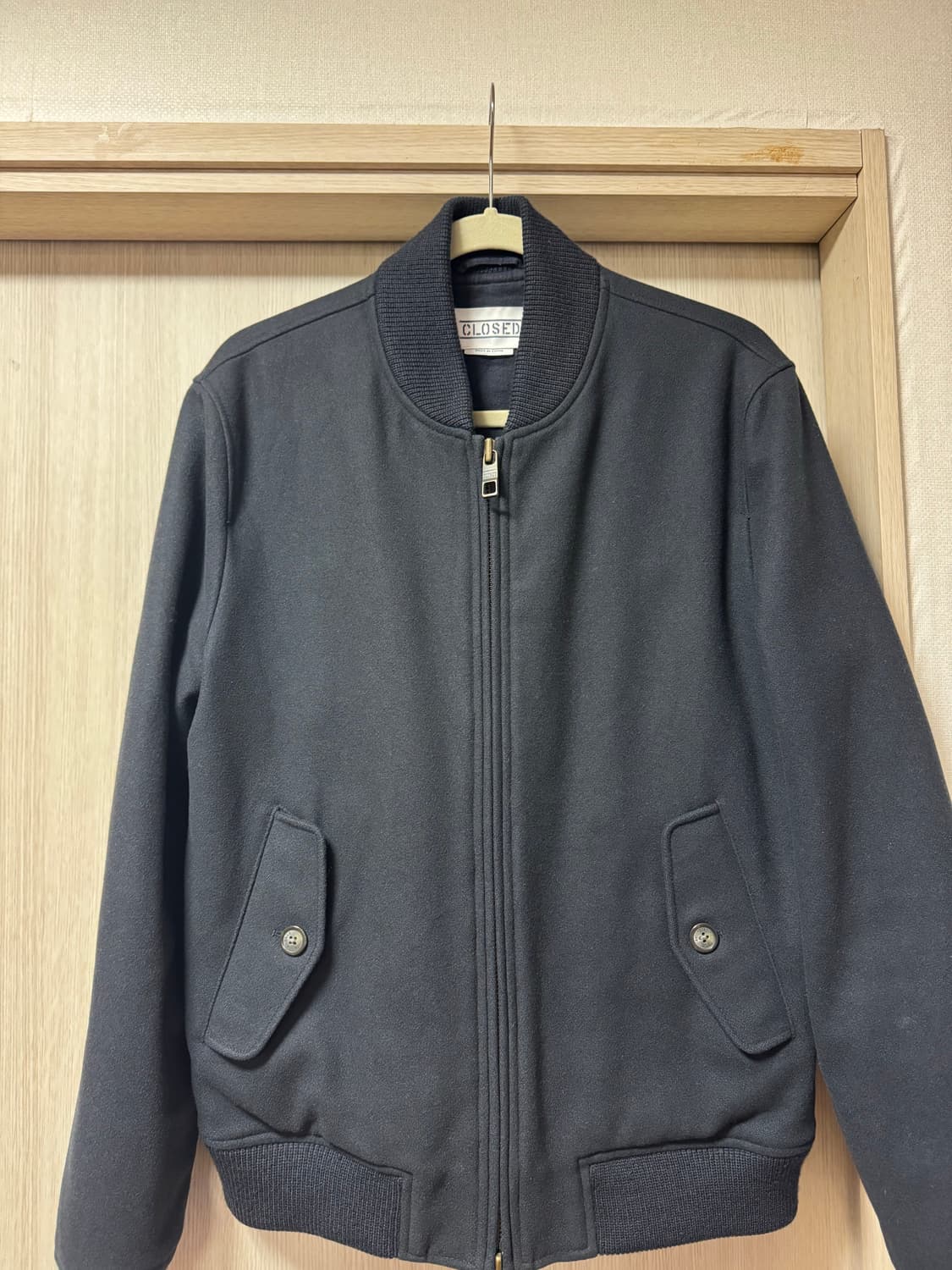 클로즈드 Closed 울 캐시미어 블루종 상품이미지2