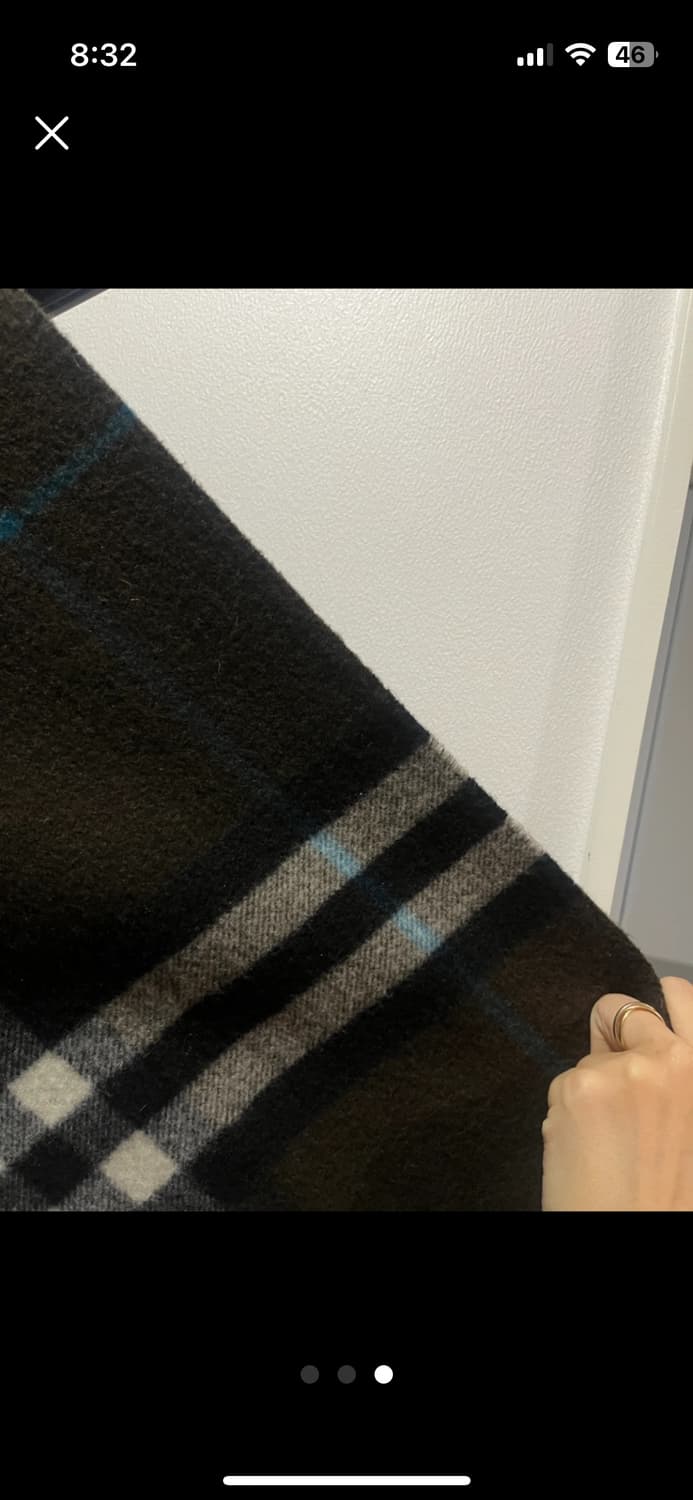 버버리 리버시블 캐시미어 머플러 상품이미지3