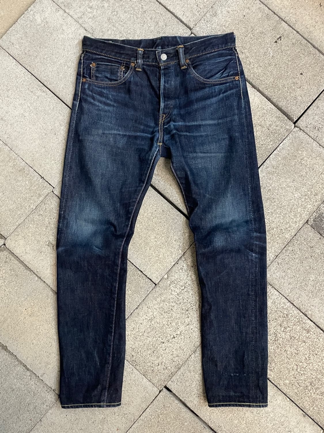 모모타로 진 0306 셀비지 데님 팬츠  상품이미지2