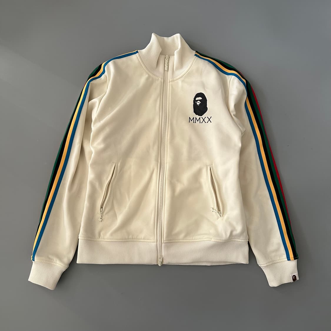 베이프 bape 사루 로고 져지 트랙자켓 상품이미지1