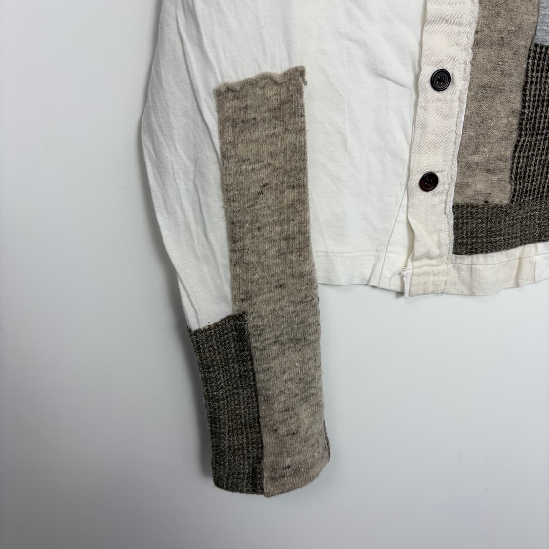 Y’s 요지야마모토 패치워크 가디건 상품이미지5