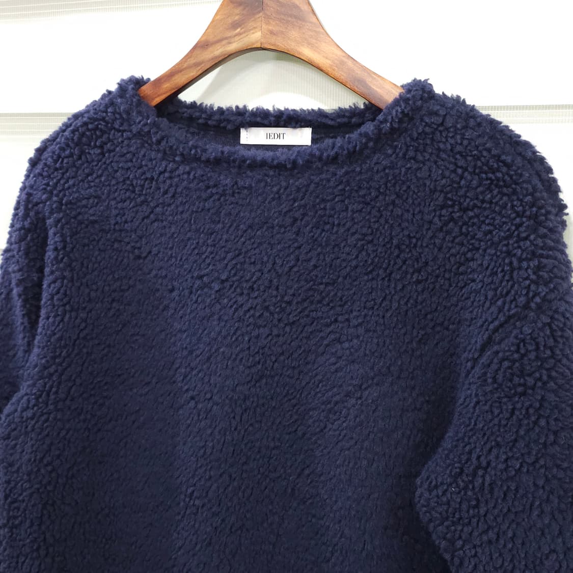 일본 IEDIT 후리스 맨투맨- 우먼M 상품이미지2