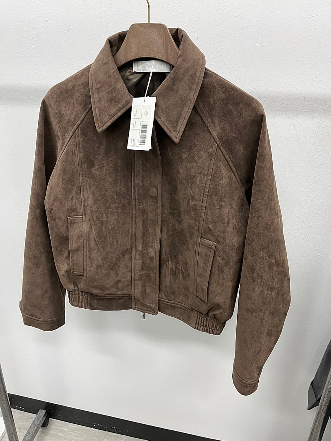 마조네 스웨이드 블루종  상품이미지1