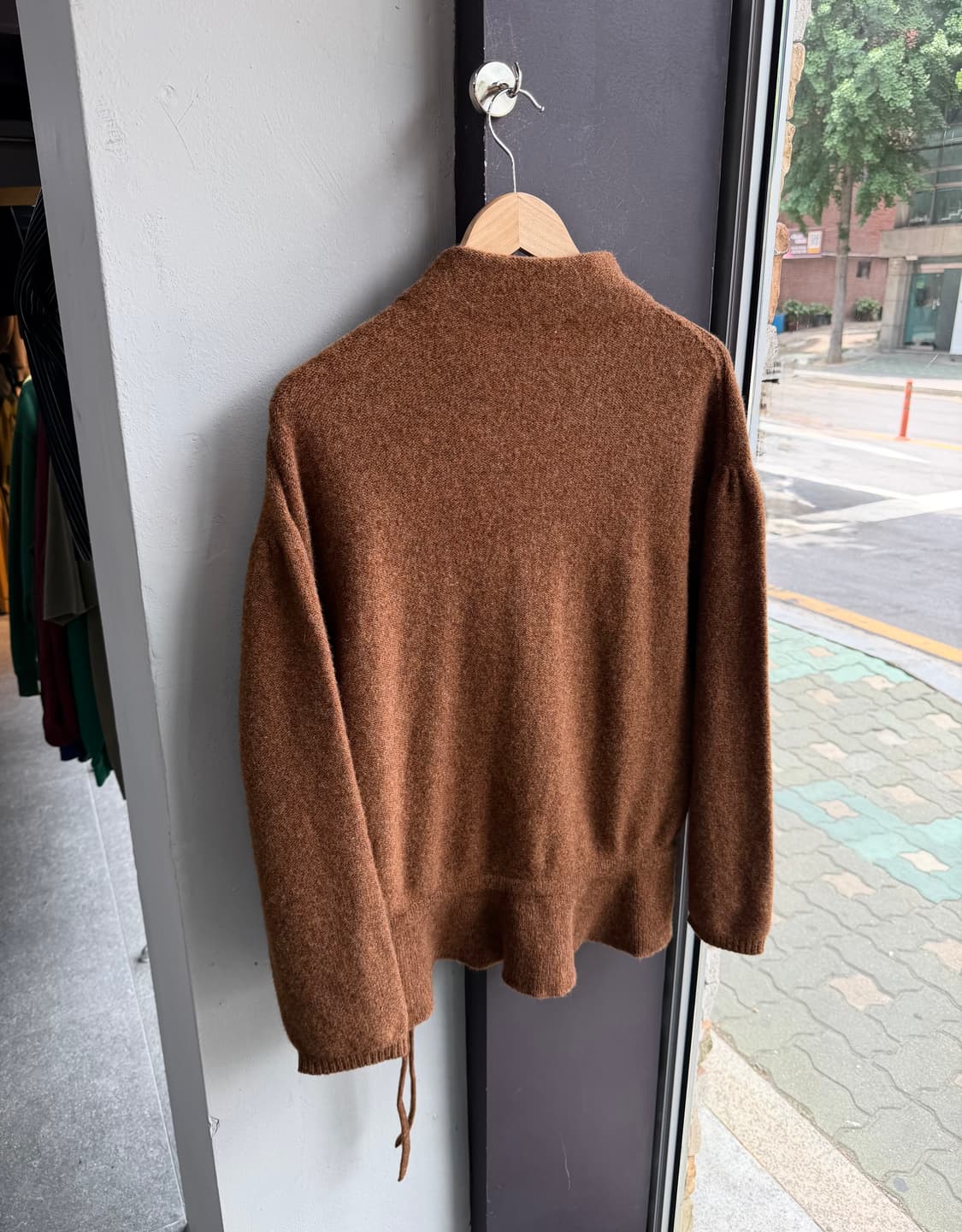 M/ 르메르 우먼스 비대칭 울 가디건 자켓 상품이미지6