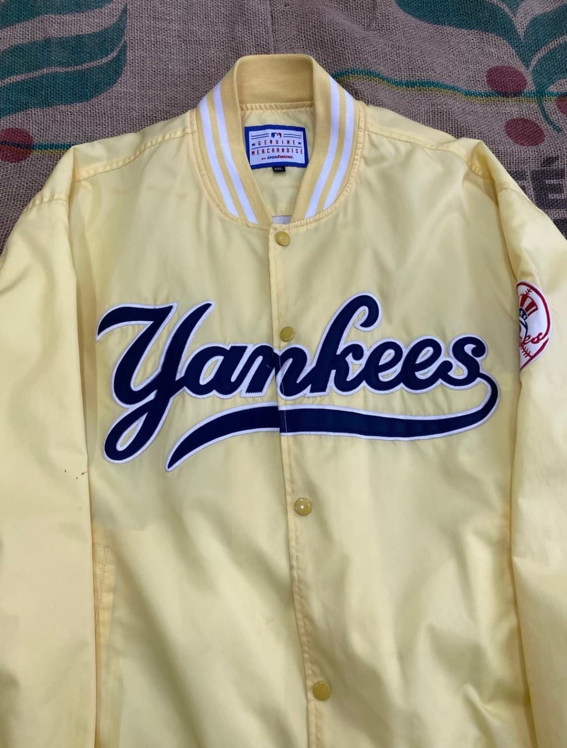 YANKEES 나일론 바시티 자켓 상품이미지2