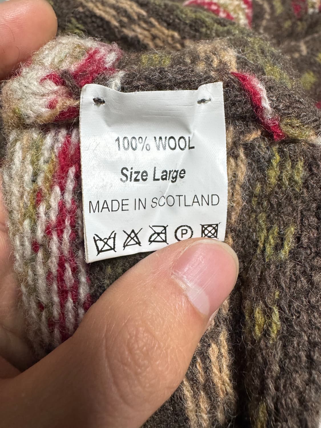 에스크밸리 esk valley 페어아일 니트 상품이미지4