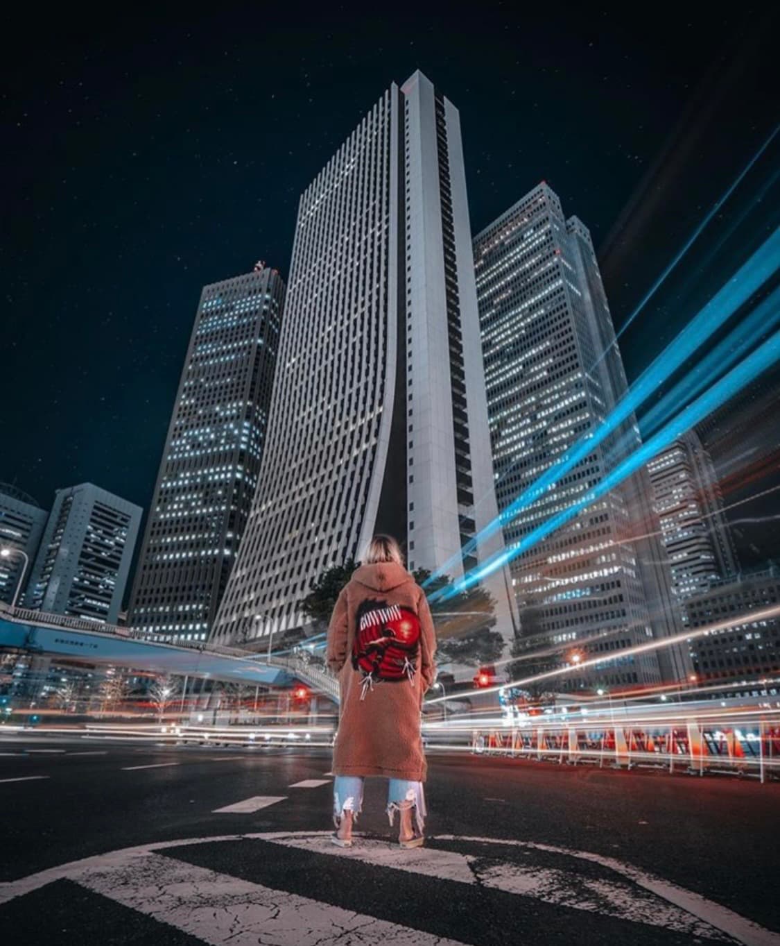 Bowwow 아카이브 등판 그래픽 더플 코트 / L 상품이미지3