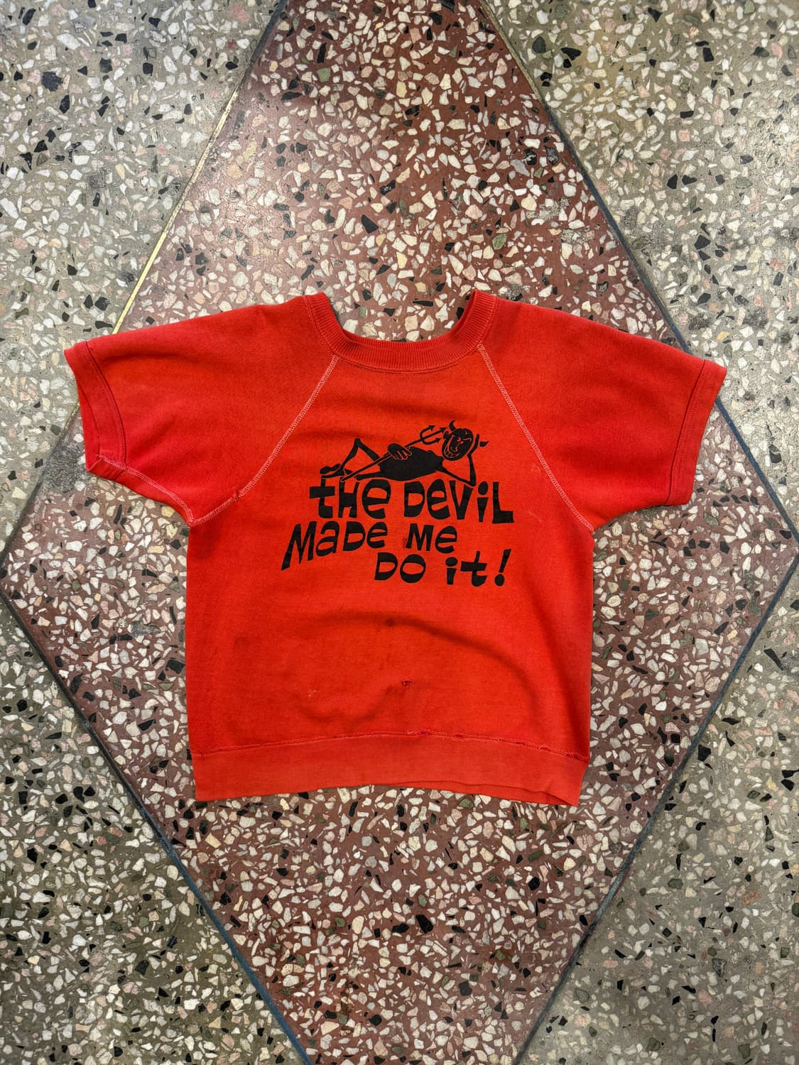 60s the DeviL Made Me Do it! 하프스웻 (38) 상품이미지1